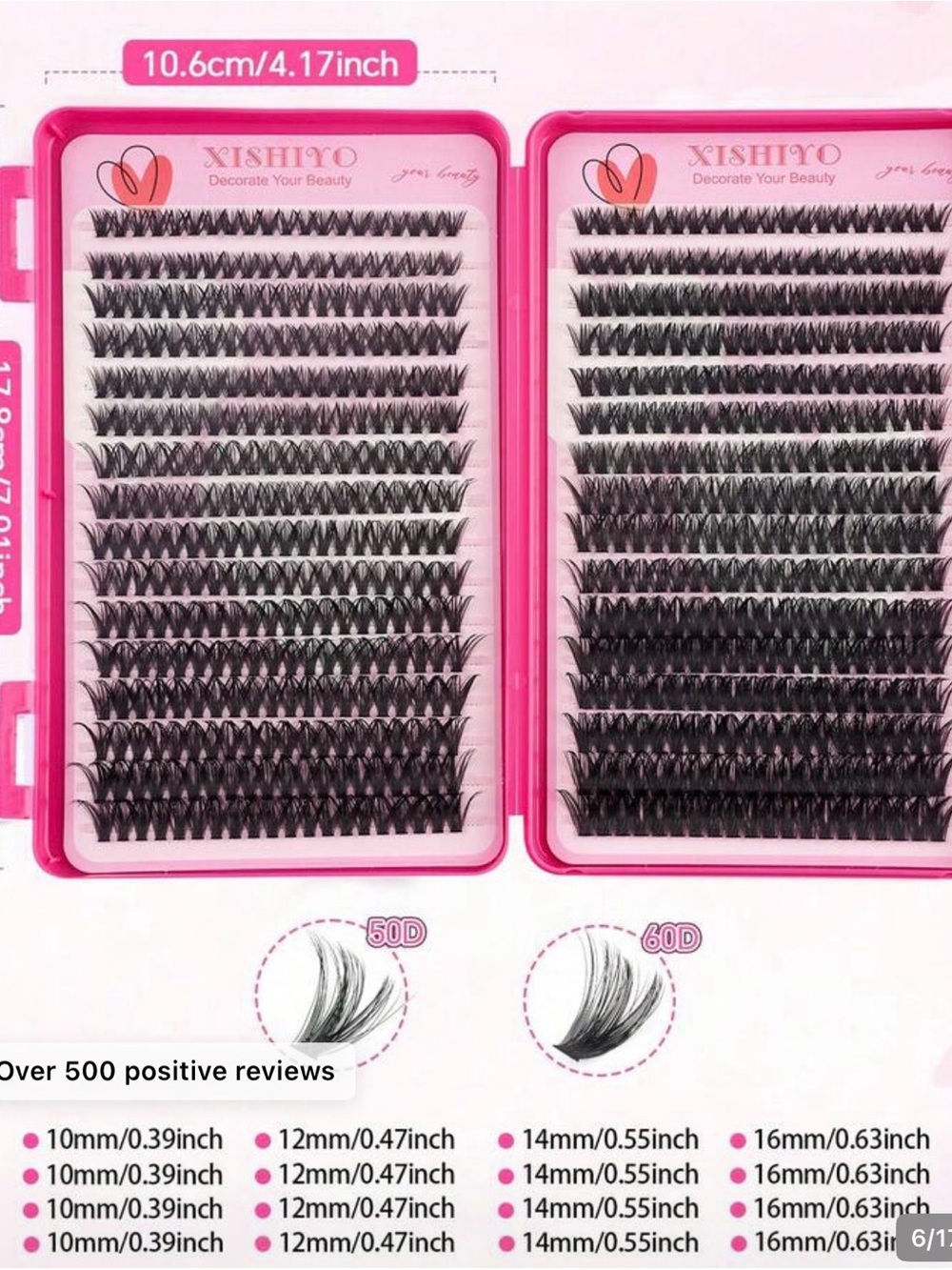 Black Individual Lash Clusters – Natural Voluminous Black Lashes